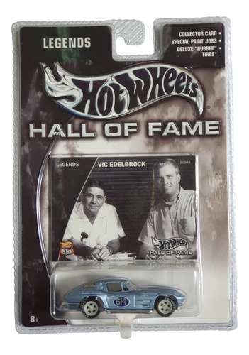 Hot Wheels Hall Of Fame Legends Vic Edelbrock Corvette Sting