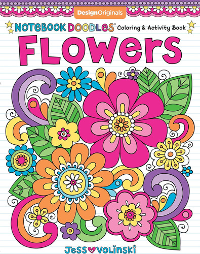 Libro: Notebook Doodles Flowers: Coloring & Activity Book (d