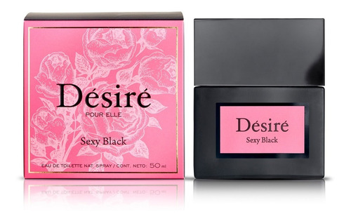Perfume Desire Sexy Black Edt 50ml Universo Binario