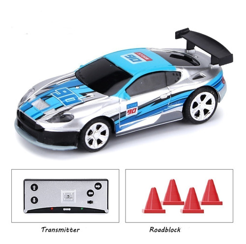 Mini Coke Can Rc Radio Control Remoto Micro Car [u]