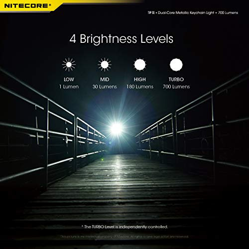 Linterna Nitecore Tip Se, Gris 700 Lm Usb-c Recargable Edc (