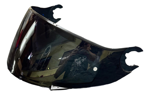 Repuesto Visor Casco Shark Skwal 1 Y 2 Tornasolado Anti Uv Negro