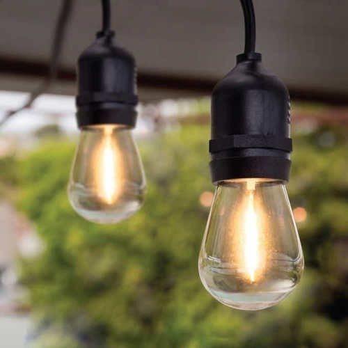 Serie De Luces Led Vintage Para Exteriores O Jardin Feit