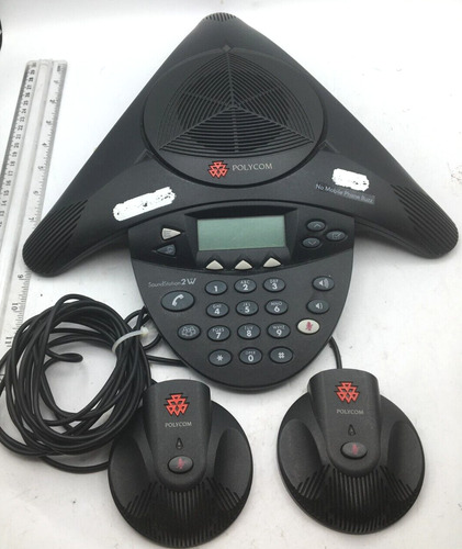 Polycom Lot Of 3 Sound Station 1.9ghz Dect 6.0 2201-6780 Aac