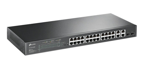 Switch 24 Puertos Poe+ 10/100+4 P/gbps Jetstream Tl-sl2428p