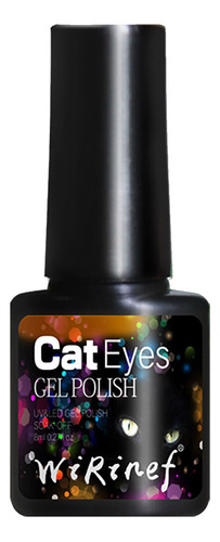 Esmalte De Uñas Z Nail Cat Eye Con Pegamento Para Fototerapi