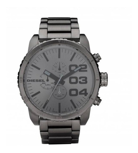 Reloj Diesel Dz4215 Original Acero Gris Cronografo 