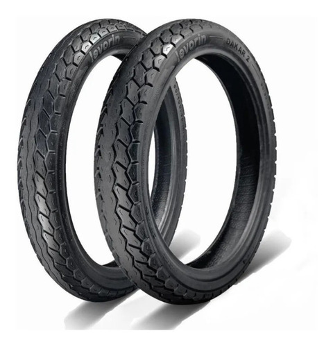 Par Pneu Dafra Speed 150 80/100-18 + 90/90-18 Levorin Dakar2