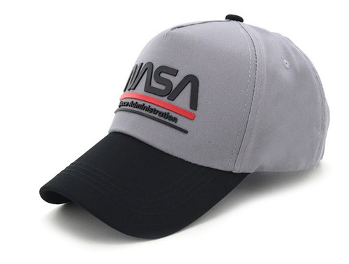 Gorra Trucker Deportiva Nasa Ajustable Reforzada Bi Color 