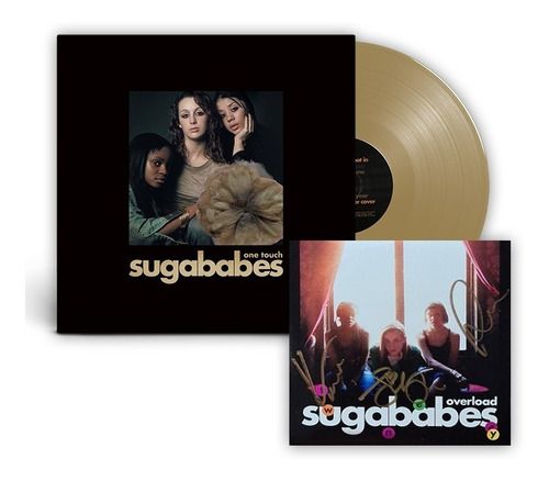 Sugababes - Lp One Touch: Dourado + Cd Single Autografado