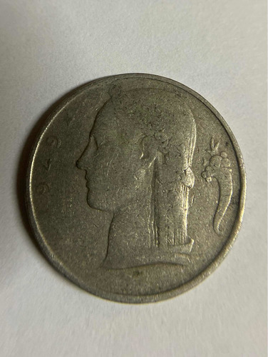 Moneda De Bélgica De 20 Francos De 1949 Envio Gratis