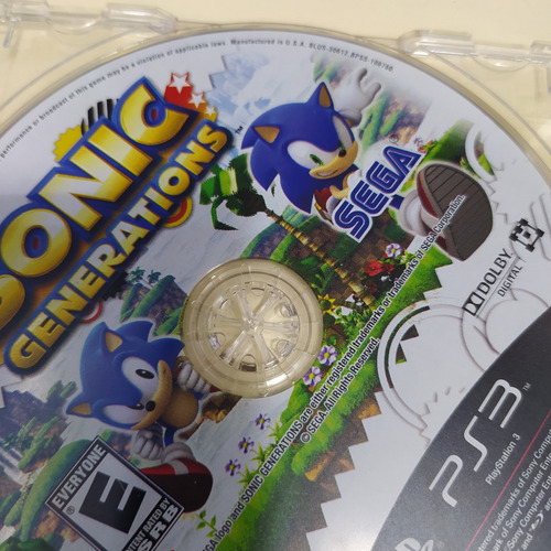 Sonic Generations Ps3 - Longaniza Games (Reacondicionado)