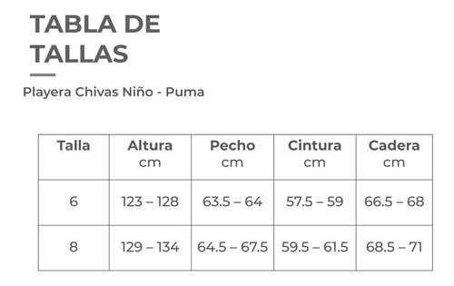 Jersey Y Short Chivas - Puma - 752800 01 - Roja Niños