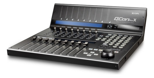 Controlador Midi profissional Icon Qcon Pro X - preto