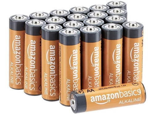 Baterias Alcalinas De Rendimiento De Amazonbasics, Alk Aa20
