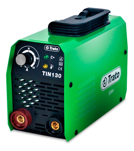 Máquina Solda Inversora 130a Mma Tin130 220v Trato