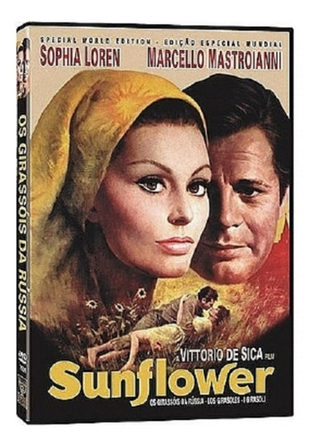 Imagem 1 de 2 de Os Girassóis Da Rússia/ Sophia Loren/m. Mastroianni/ Dvd7506