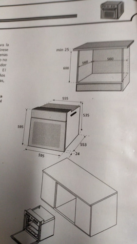 Horno De Empotrar Electrico Delne Acero Inox Yanett