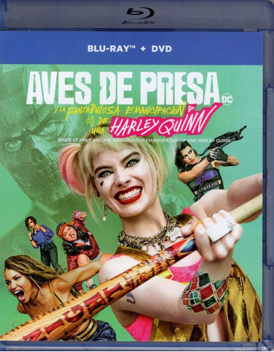 Aves De Presa Birds Of Prey Quinn Pelicula Blu-ray + Dvd