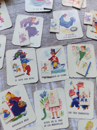 Antiguo Juego De Cartas Cuentos Clasicos Vintage 