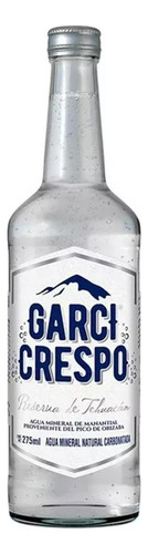 Garci Crespo Agua Mineral 12 Piezas De 275 Ml C/u
