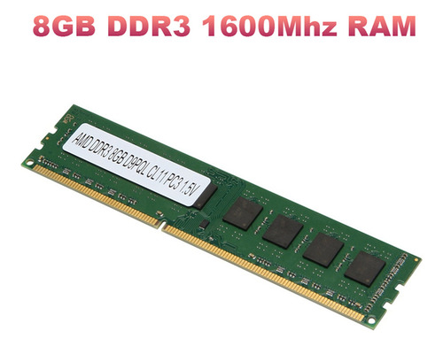 Memoria Ram Ddr3 1600 Mhz Pc3-12800 1,5 V Memoria Sd De Escr