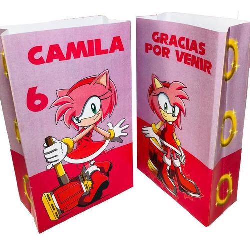 Bolsas Golosineras Personalizadas X 30 Amy Rose