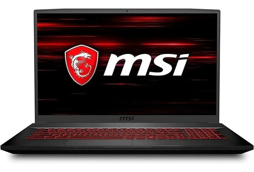 Notebook Gamer Msi Gf75 Thin 10scsr I7 10750h 16g/512ssd Color Negro