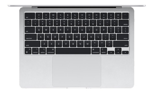 Imagen 2 de 4 de MacBook Air M2 2022 silver 13.6", Apple M2 8GB de RAM 256GB SSD, Apple M2 10-Core GPU 2560x1664px macOS