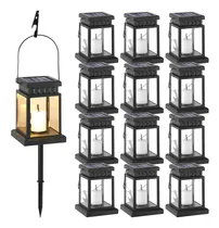 Comprar 12 Piezas De Luces De Velas Colgantes De Jardín Linternas So