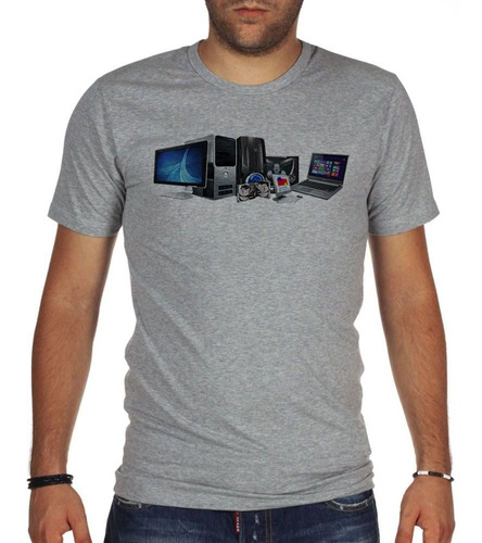 Remera De Hombre Equipos Informatica Reparacion