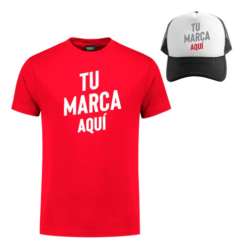 Combo Niño Remera Personalizada + Gorra Premium Tu Diseño