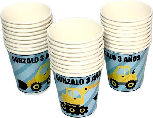 Vasos Souvenir Polipapel Personalizados X 7