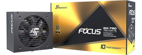 Focus Gx 750 750w Oro 80 Completo Modular Factor De Forma At