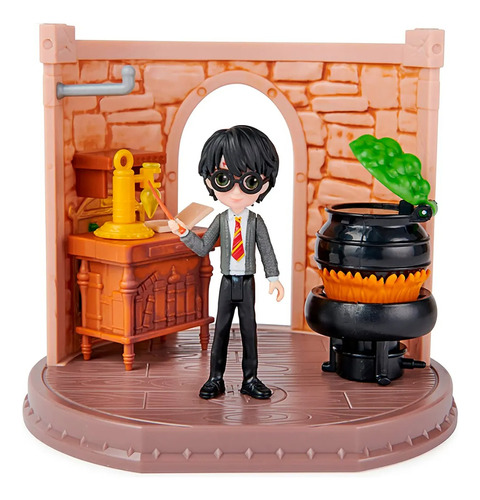 Set Harry Potter Magical Minis, Salón De Clase De Pociones