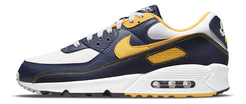 Zapatillas Nike Air Max 90 Michigan Navy Dc9845-101   