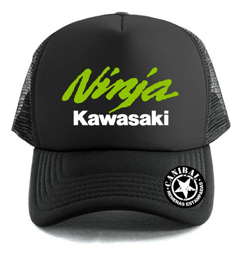 Gorras Trucker Kawasaki Ninja Remeras Canibal