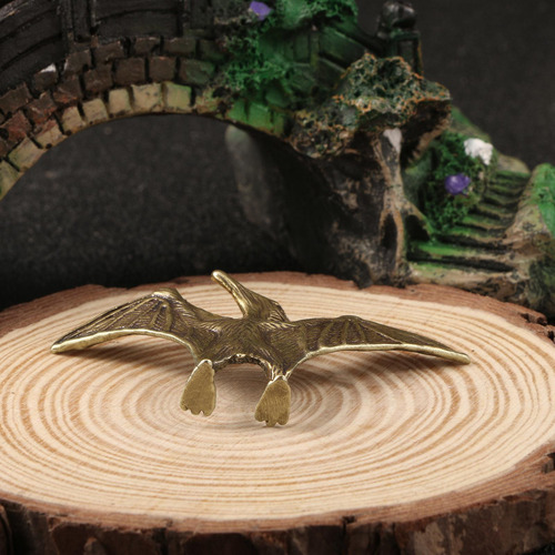 Chá Pet Pterosaur Estátua Artesanato Coleção Decoração