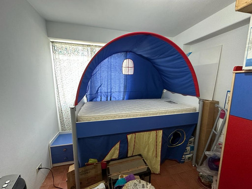Cama Para Niño Con Mueble Tipo Closet Cod-450-00260