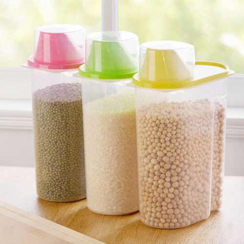 Recipiente De Almacenamiento De Comida Para Mascotas Con Tap