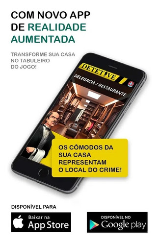Jogo De Tabuleiro Board Game Detetive Com Aplicativo Estrela
