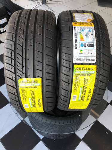 Kit 02 Pneus 235/45r17 Aeolus Au01 94w (fab.2016)