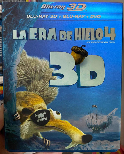 Blu-ray La Era De Hielo 4 3d