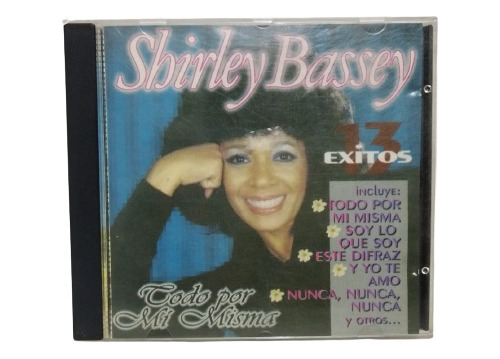 Shirley Bassey  Todo Por Mi Misma Cd La Cueva Musical