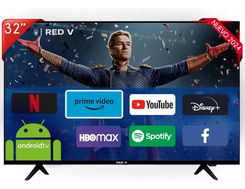 comprar Televisión Redv 32 Pulgadas Smart Tv Android 14 Hd