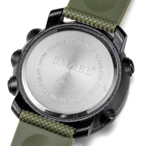 Relógio Masculino Esportivo Militar Digital Smael Original