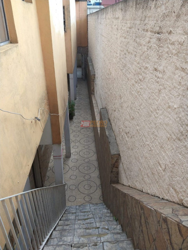 Casa Terrea No Bairro Vila Guiomar Em Santo Andre Com 05 Dormitorios - V-30887