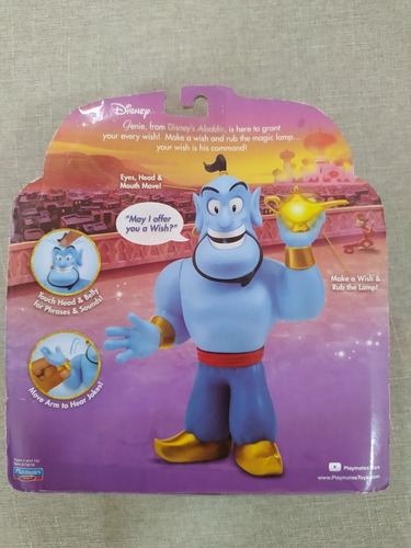Disney Genio Aladdin Interactivo Con Frases Y Movimientos
