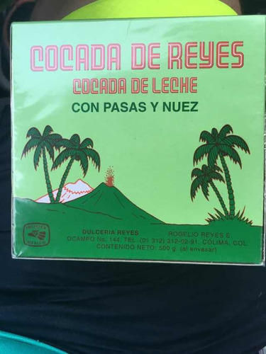 Cocada De Leche Con Pasas Y Nuez 