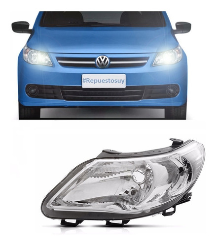Imagen 1 de 4 de Volkswagen Gol G5 / Saveiro Semióptica Izquierda 2009 / 2013